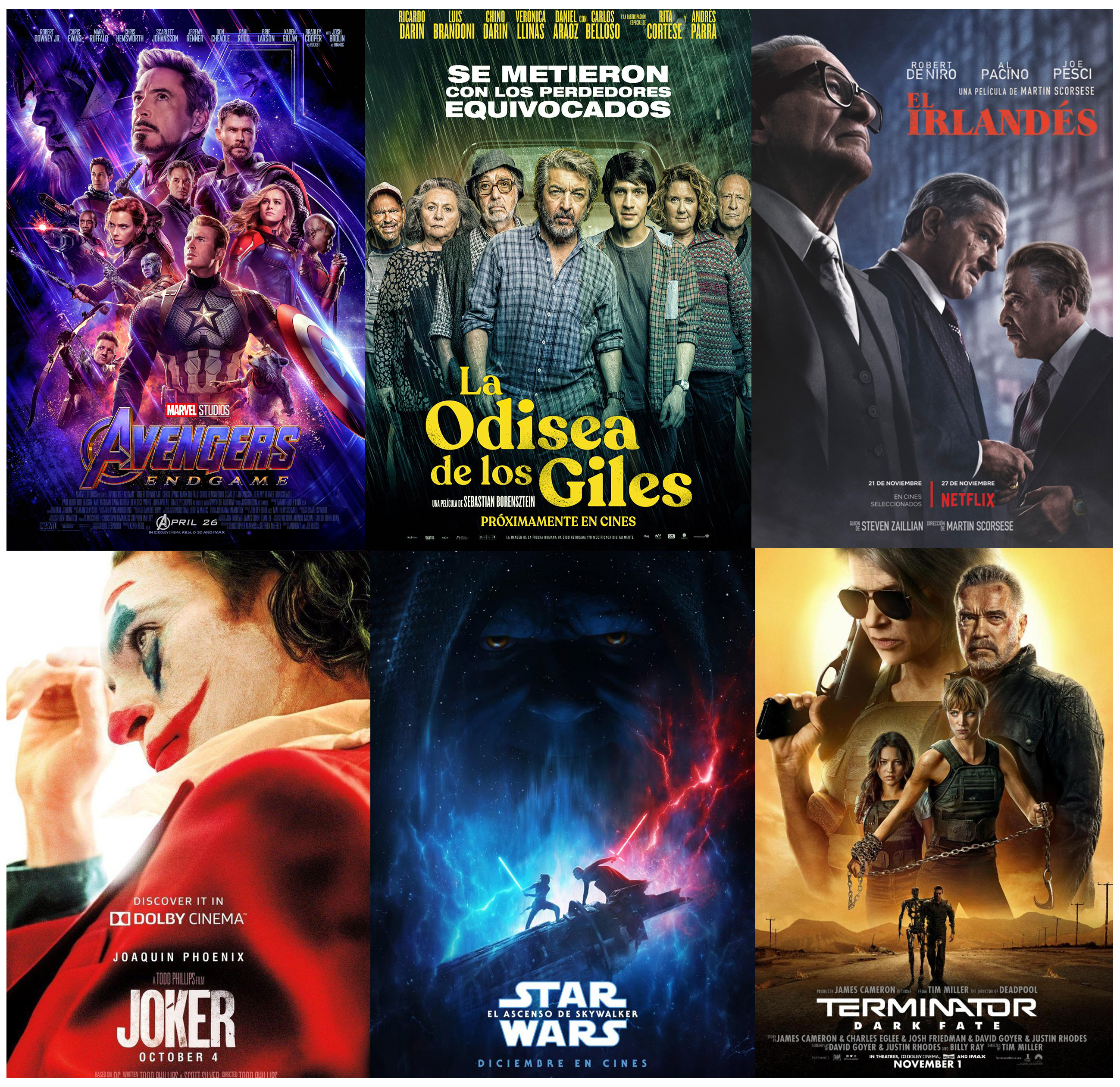 Los 21 mejores carteles de cine de 2019